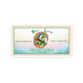 Saint Patrick Day Etiket (Voorkant)