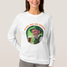 Saint Patrick Day Gift Shirt | Kus me im irish