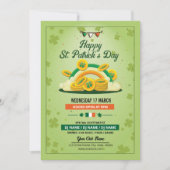 Saint Patrick Day Party Uitnodiging Sjabloon (Voorkant)