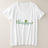 Saint Patrick Day Shenanigans Irish Shamrock Grote Maat T-shirt (Design voorkant)