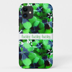 Saint Patrick Day St. Patrick's Shamrock Clover iPhone 11 Hoesje