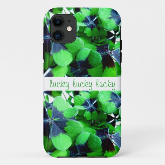 Saint Patrick Day St. Patrick's Shamrock Clover Case-Mate iPhone Case (Achterkant)