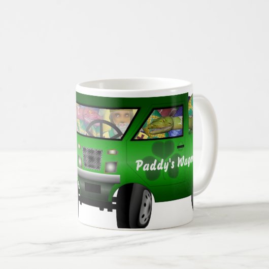 Saint Patrick Drives Koffiemok (Voorkant rechts)