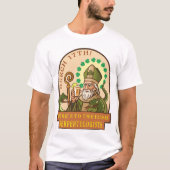 Saint Patrick en de slangen T-shirt (Voorkant)