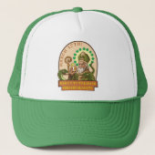 Saint Patrick en de slangen Trucker Pet (Voorkant)