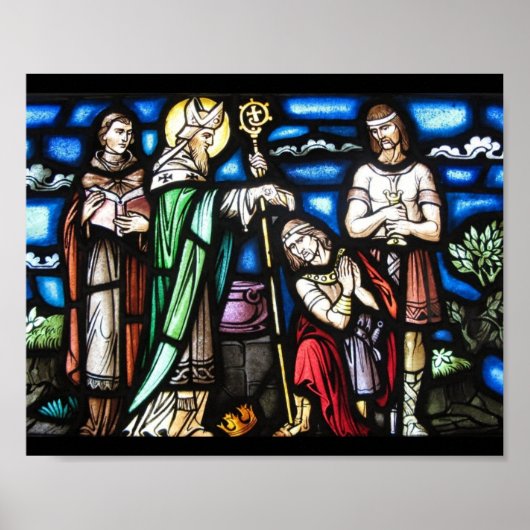 Saint Patrick en Zijn volgers Poster (Voorkant)