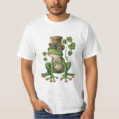 Saint Patrick - Grenouille Chapeau Iers T-shirt (Voorkant)