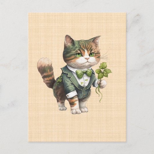 Saint Patrick: Happy Chat in pak Briefkaart (Voorkant)