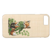 Saint Patrick - Happy en schattige vos Case-Mate iPhone Case (Achterkant (Horizontaal))