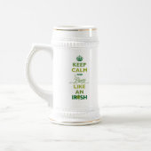 SAINT PATRICK houdt kalm en feest als een Iers Bierpul (Links)