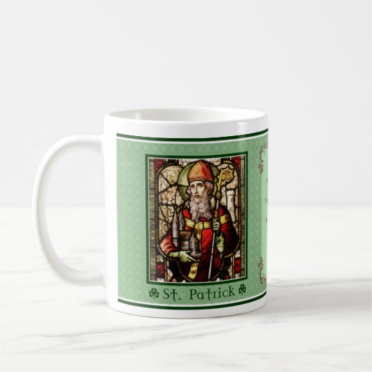 Saint Patrick - Irish Blessing Mok (Links)