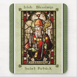 Saint Patrick Irish Blessings MousePad Muismat