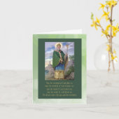 Saint Patrick kaart (Gele Bloem)