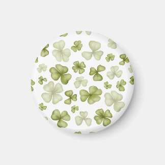 Saint Patrick klavers clip art Magneet
