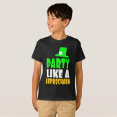 Saint Patrick Leprechaun Party T-shirt (Voorkant volledig)