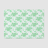 Saint Patrick Motif Pattern Tissuepapier (Voorkant)