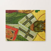 Saint Patrick Portrait Legpuzzel (Horizontaal)