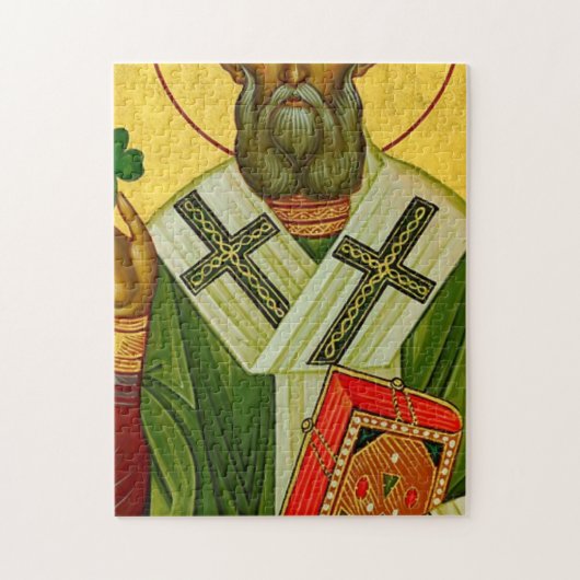 Saint Patrick Portrait Legpuzzel (Verticaal)
