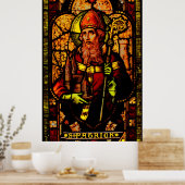 Saint Patrick - Portrait Poster (Keuken)