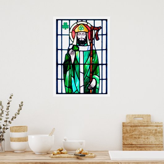 Saint Patrick Poster (Keuken)