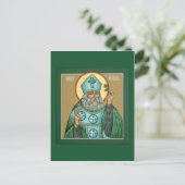 Saint Patrick Prayer Card Briefkaart (Staand voorkant)