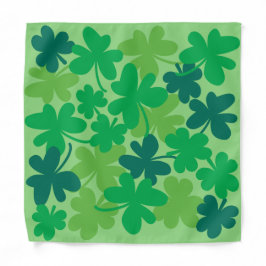 Saint Patrick’s Day Shamrock Clovers Bandana