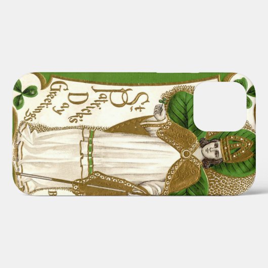 Saint Patrick, Shamrock Case-Mate iPhone Case (Achterkant (horizontaal))
