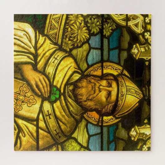 Saint Patrick, Shamrock Legpuzzel (Horizontaal)