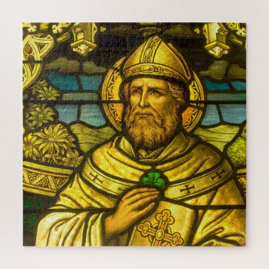 Saint Patrick, Shamrock Legpuzzel (Verticaal)