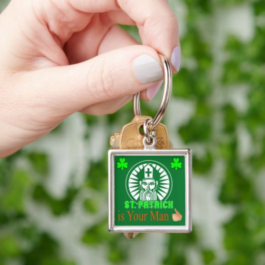 Saint Patrick sleutelhanger (Hand)