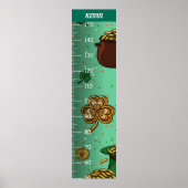 Saint Patrick Thema Groeikaart Poster (Voorkant)