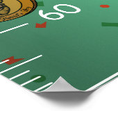 Saint Patrick Thema Groeikaart Poster (Hoek)