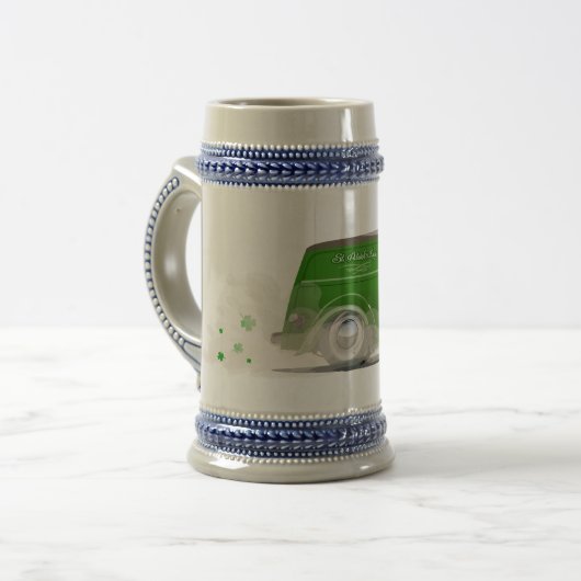  Saint Patrick vintage Cartoon Van Bierpul (Voorkant links)