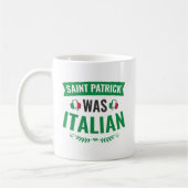 Saint Patrick was de Italiaanse St Patricks Day Koffiemok (Links)