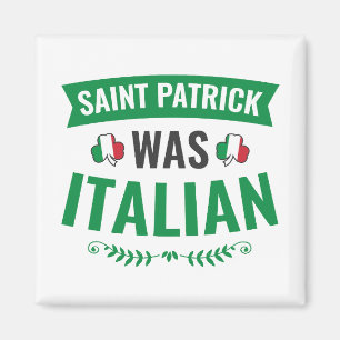 Saint Patrick was de Italiaanse St Patricks Day Magneet