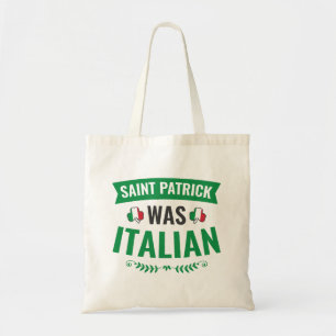 Saint Patrick was de Italiaanse St Patricks Day Tote Bag