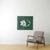 Saint Patrick Westie KiniArt Wandkleed (In Situ (horizontaal))