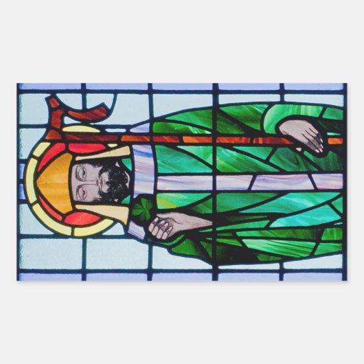 Saint Patrick Window Sticker (Voorkant)