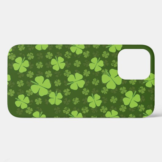 SAINT PATRICKS 4 LEAF CLOVER Case-Mate iPhone CASE (Achterkant (horizontaal))