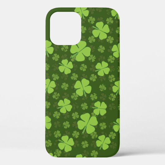 SAINT PATRICKS 4 LEAF CLOVER Case-Mate iPhone CASE (Achterkant)