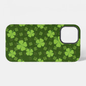 SAINT PATRICKS 4 LEAF CLOVER iPhone HOESJE (Achterkant horizontaal)