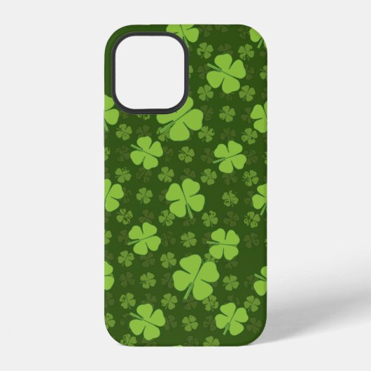 SAINT PATRICKS 4 LEAF CLOVER iPhone HOESJE (Achterkant)