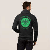 Saint Patrick's batalion San Patricios, katholiek Hoodie (Achterkant volledig)