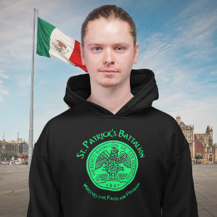 Saint Patrick's batalion San Patricios, katholiek Hoodie