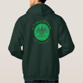 Saint Patrick's batalion San Patricios, katholiek Hoodie (Achterkant)