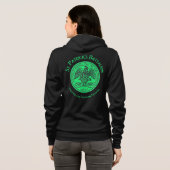 Saint Patrick's batalion San Patricios, katholiek Hoodie (Achterkant volledig)