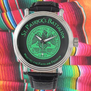 Saint Patrick's batalion San Patricios, katholiek Horloge