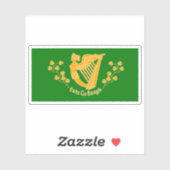 Saint Patrick's Battalion vlag (1846-1848), Mexico Sticker (Vel)