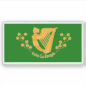 Saint Patrick's Battalion vlag (1846-1848), Mexico Sticker (Voorkant)