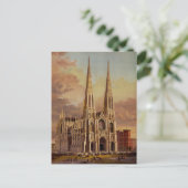 Saint Patrick's Cathedral in het centrum van Manha Briefkaart (Staand voorkant)